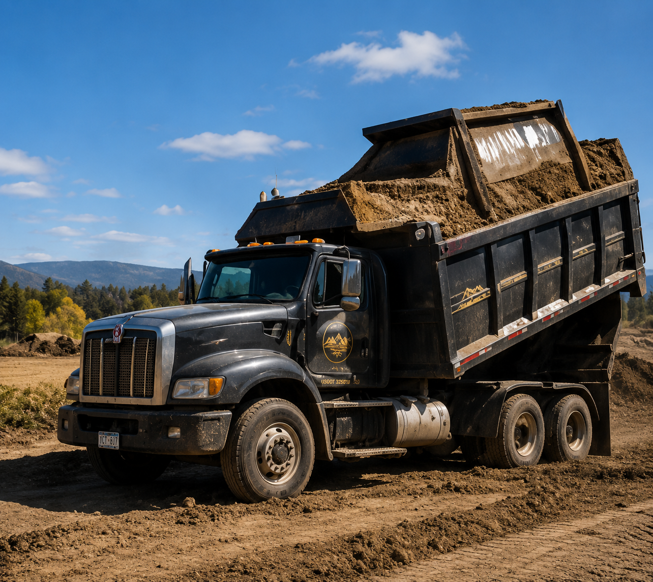 Dirt work and hauling project