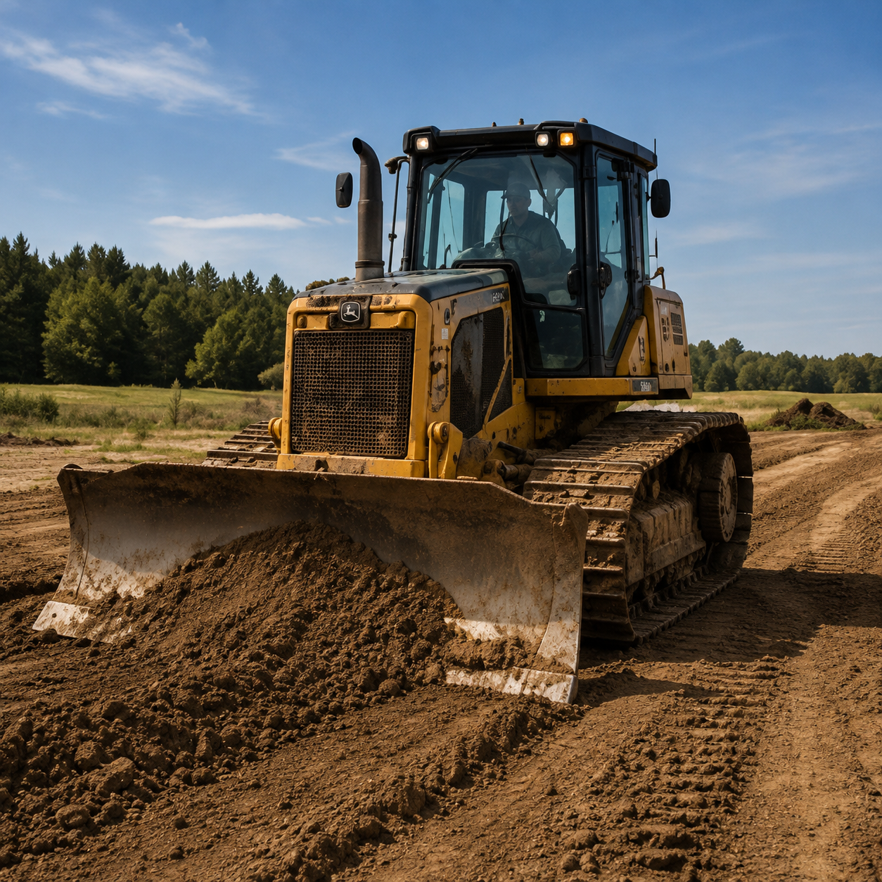 Grading and leveling project
